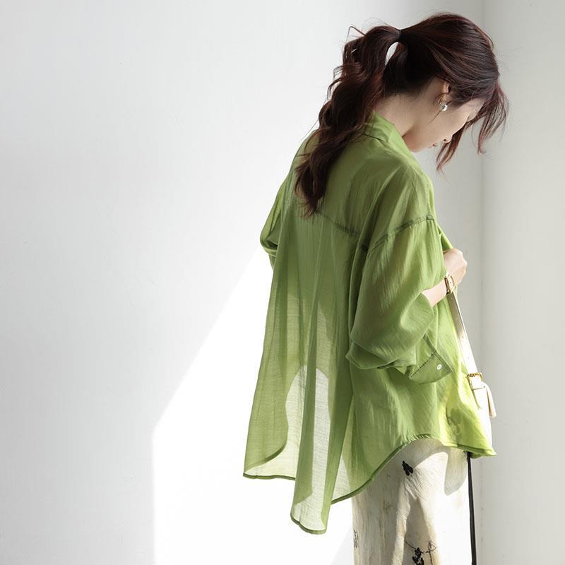 重磅天絲防曬襯衫